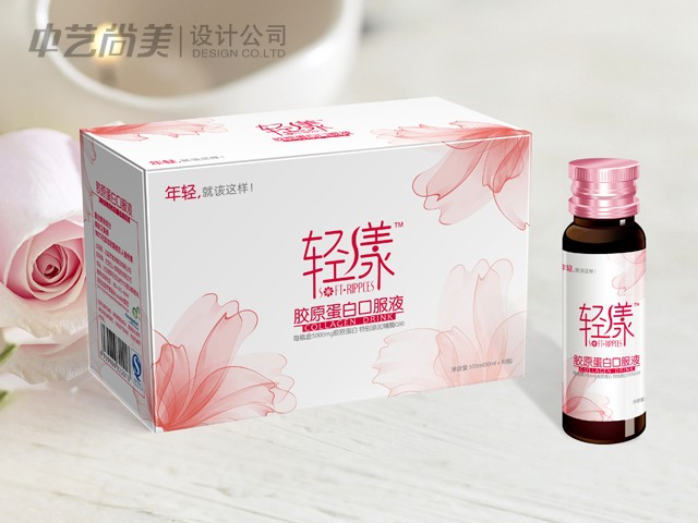 輕漾 膠原蛋白包裝設計