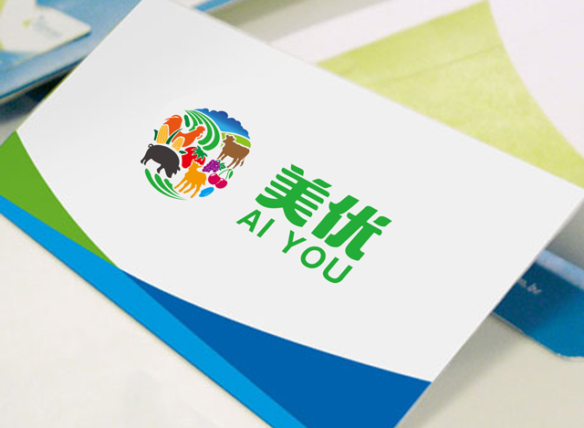 美優(yōu) 農(nóng)場 logo設(shè)計(jì)