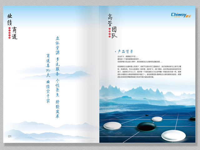 智元集團 宣傳冊設計