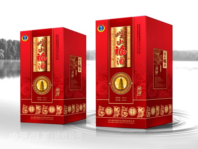 崆山福酒 包裝設計
