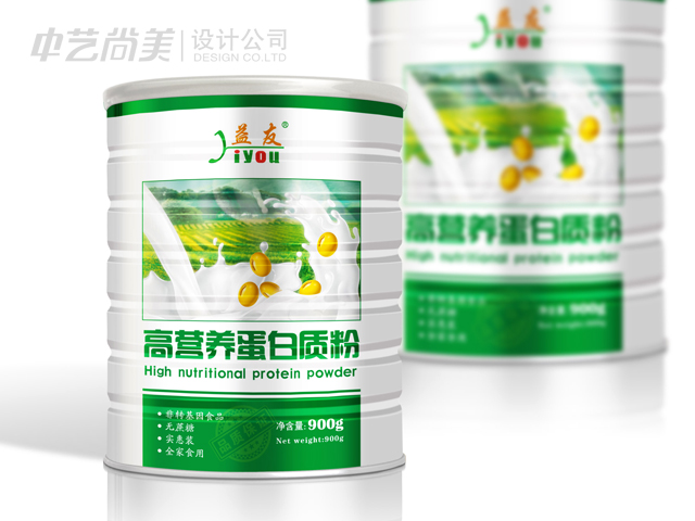 高營養蛋白質粉 包裝設計
