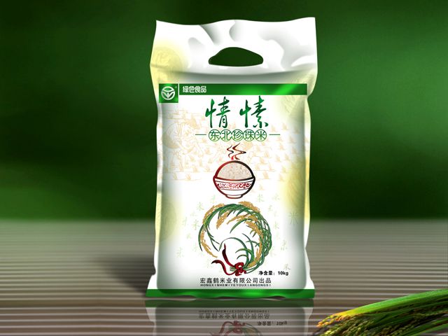 情愫大米 包裝設計