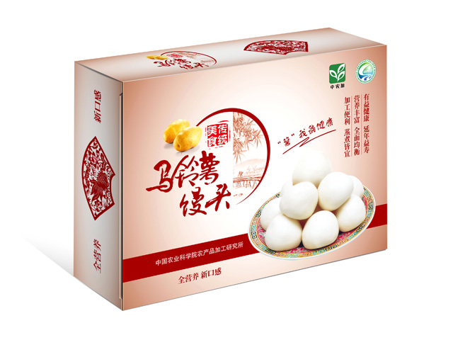 中國農業科學院 馬鈴薯饅頭包裝設計