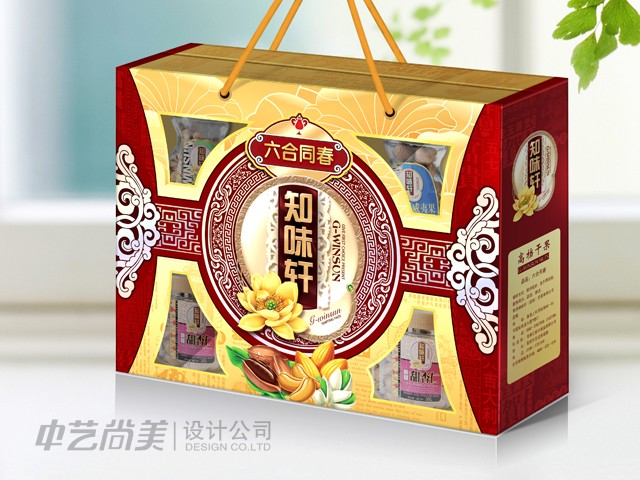干果禮盒包裝設計