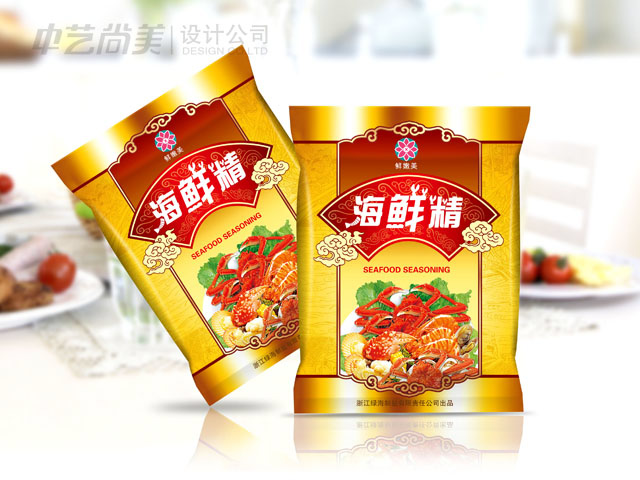 海鮮精 包裝設計