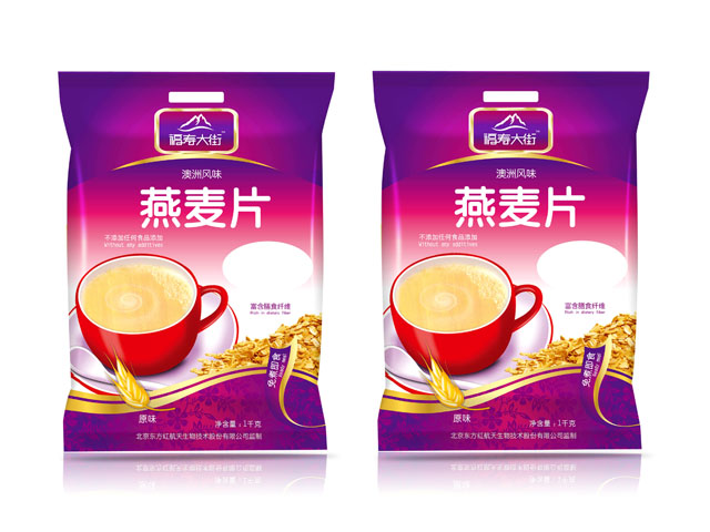 燕麥片 包裝設計