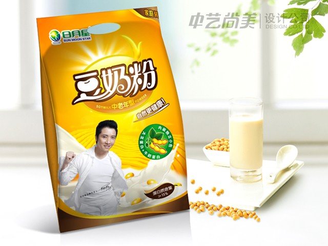 豆奶粉包裝設計 大慶日月星