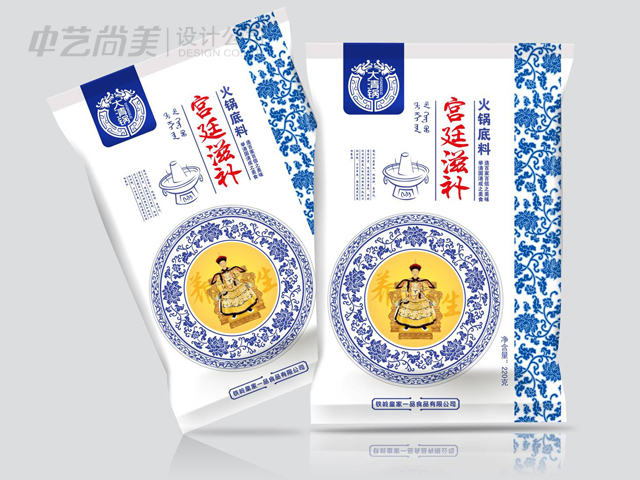 火鍋湯料包裝設計 皇家一品