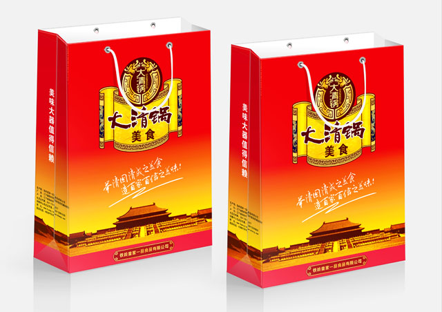 大清鍋 手提袋設計