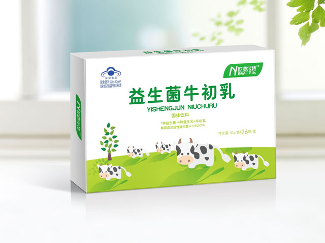牛初乳 包裝設計