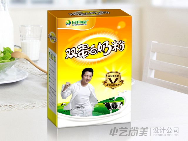 雙蛋白奶粉 包裝設計